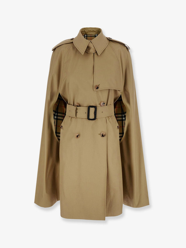 Burberry Belmont Cotton Trench Beige