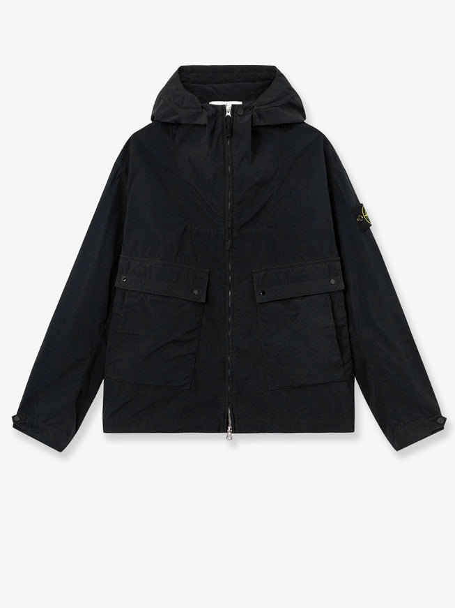 Stone Island Light Compact Touch Poly-Tc Jacket Black