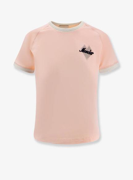 Moncler Cotton T-Shirt Rosa