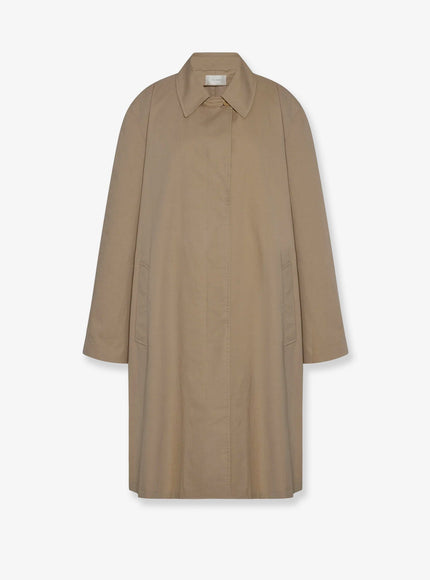 The Row Dayton Waterproof Coat Beige