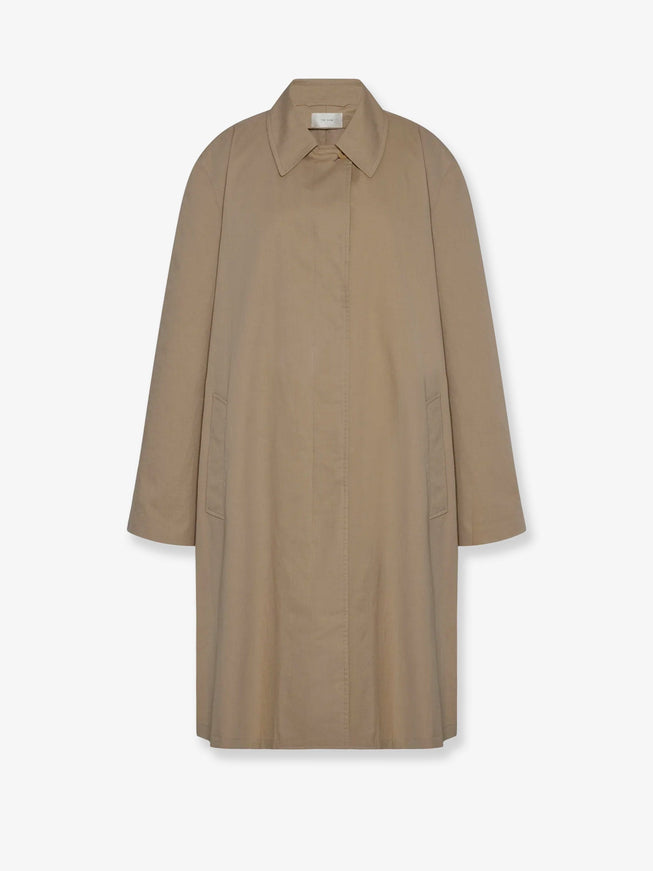 The Row Dayton Waterproof Coat Beige