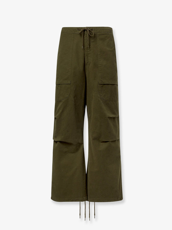 Entire Studios Barren Cargo Trousers With Drawstring At The Bottom Pine