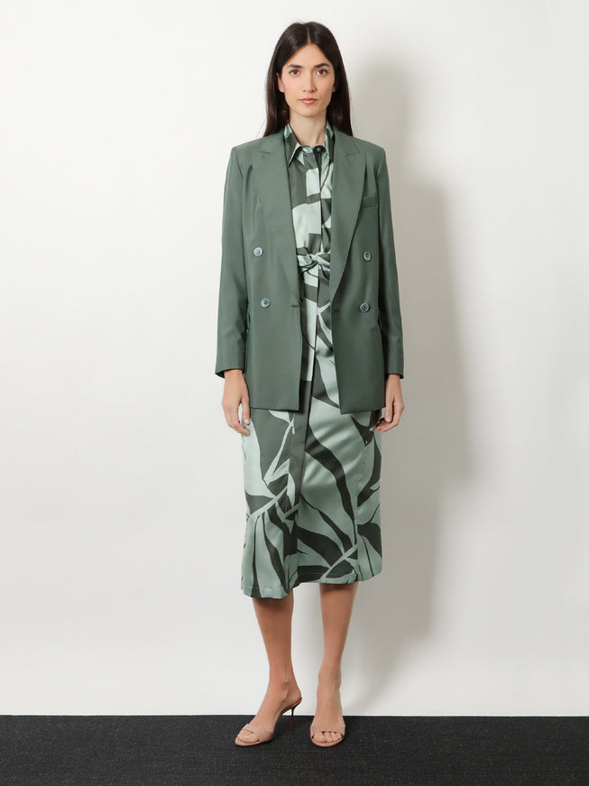 Max Mara Mxmalbata Virgin Wool And Silk Blazer