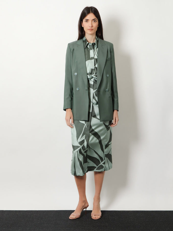 Max Mara Mxmalbata Virgin Wool And Silk Blazer