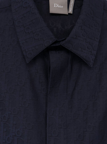 Dior Dior Oblique Cotton And Silk Shirt