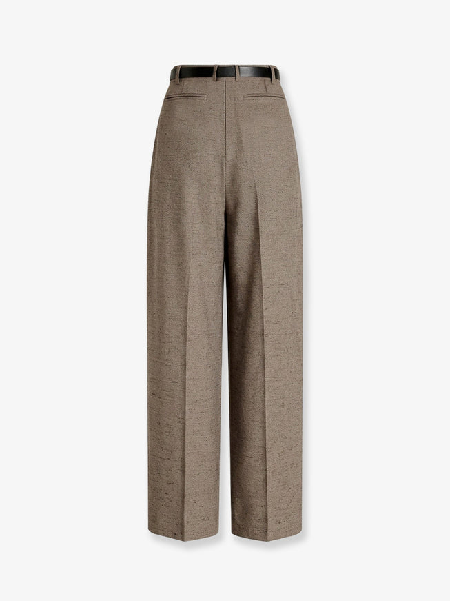 Dolce & Gabbana Mélange Trousers With Belt