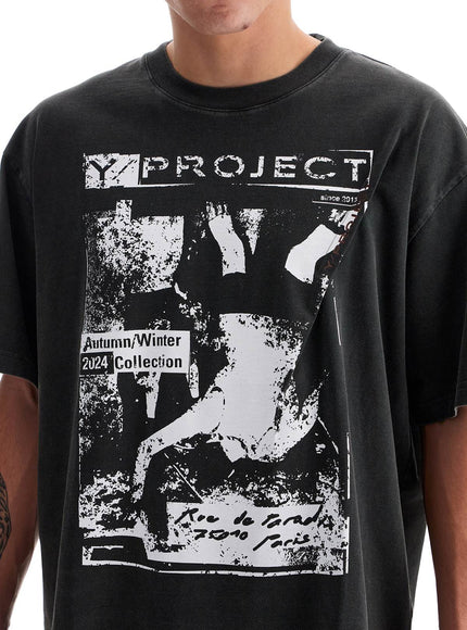 Y Project t-shirt with printed pinch