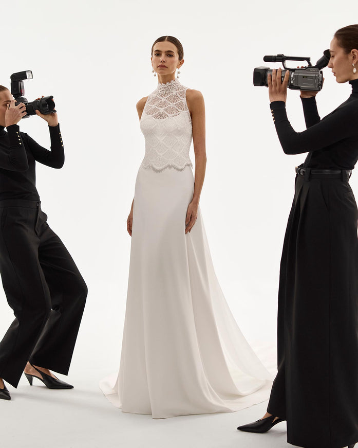 Rosa Clará Couture Seilas Wedding Gown