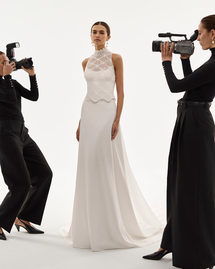 Rosa Clará Couture Seilas Wedding Gown