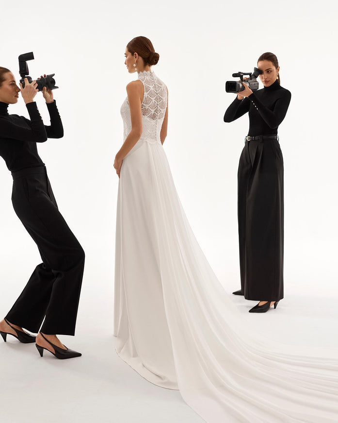 Rosa Clará Couture Seilas Wedding Gown