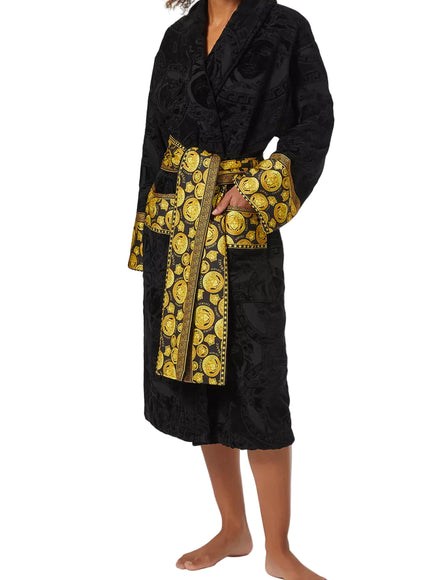 Versace “I Love Baroque” Medusa Amplified Bathrobe - Unisex