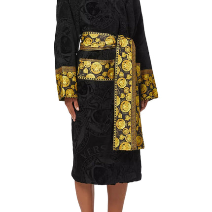 Versace “I Love Baroque” Medusa Amplified Bathrobe - Unisex