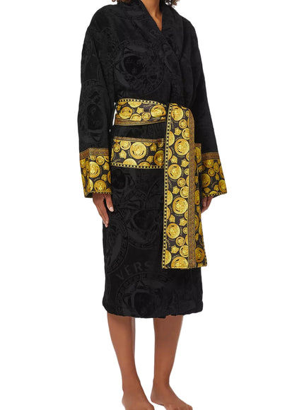 Versace “I Love Baroque” Medusa Amplified Bathrobe - Unisex