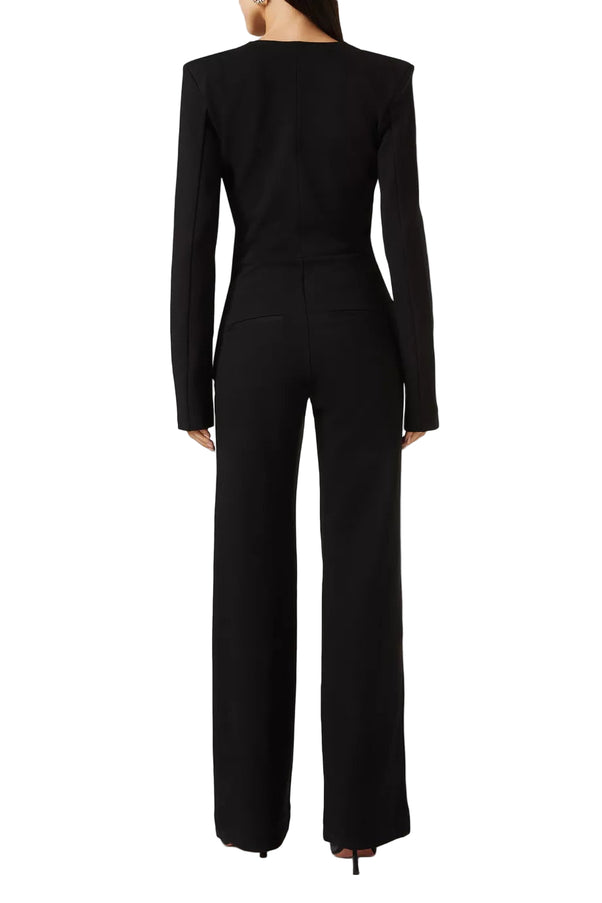 Gauge81 Phil Plunge-neck Jumpsuit in Jersey