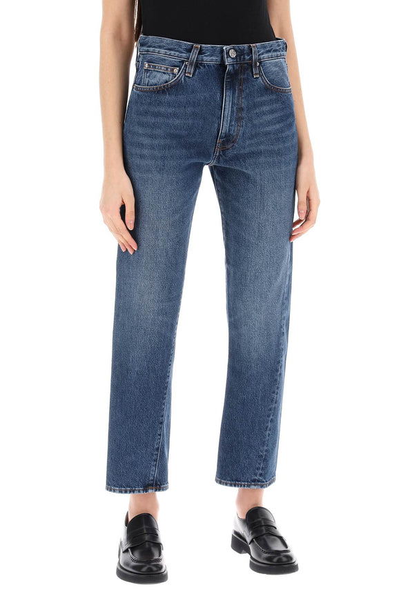 Toteme twisted seam straight jeans