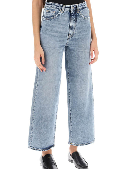 Toteme cropped flare jeans