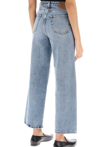 Toteme cropped flare jeans