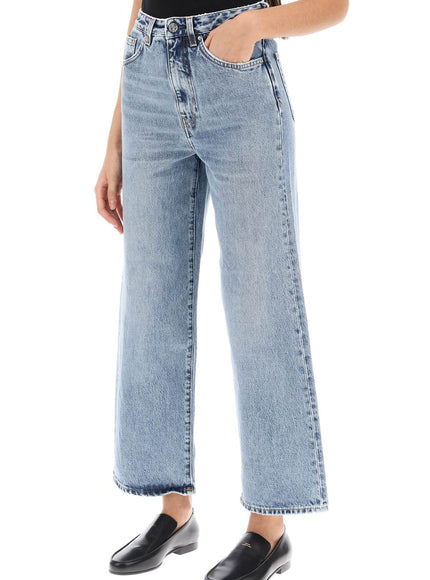 Toteme cropped flare jeans