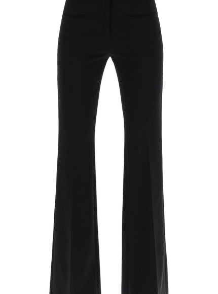 Courreges tailored bootcut pants in technical jersey