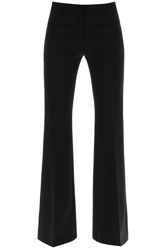 Courreges tailored bootcut pants in technical jersey