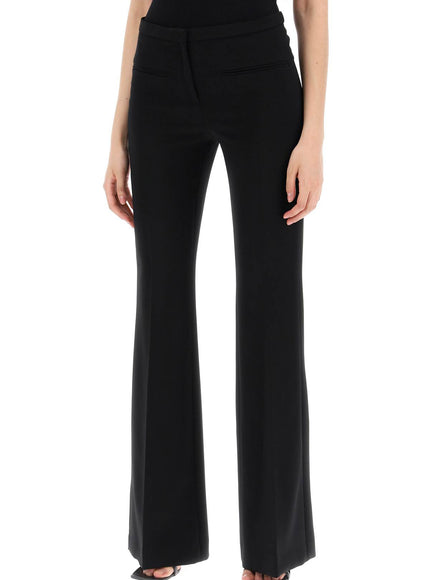 Courreges tailored bootcut pants in technical jersey