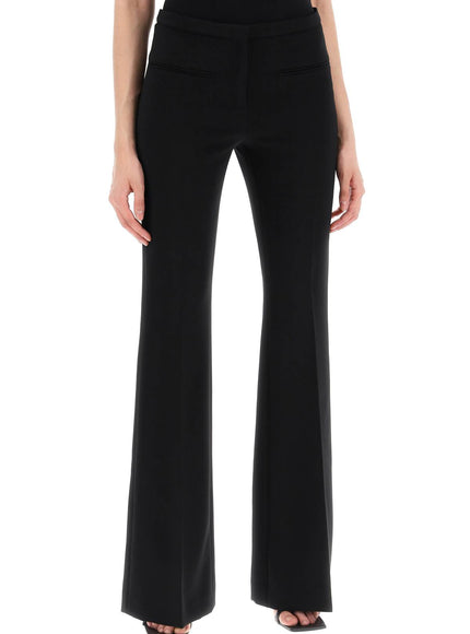 Courreges tailored bootcut pants in technical jersey