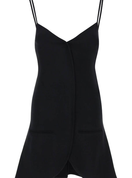 Courreges ellipse sleeveless mini dress