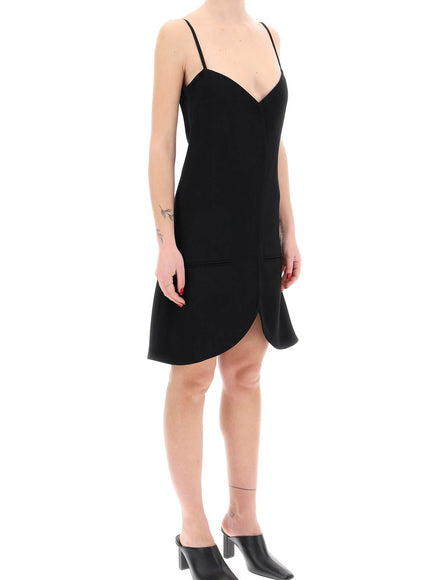 Courreges ellipse sleeveless mini dress