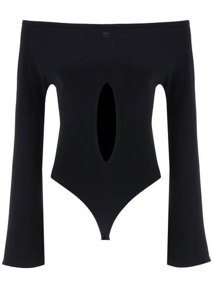 Courreges "jersey body with cut-out