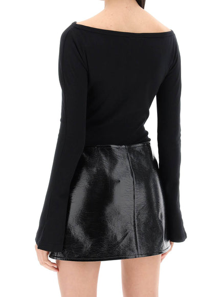 Courreges "jersey body with cut-out