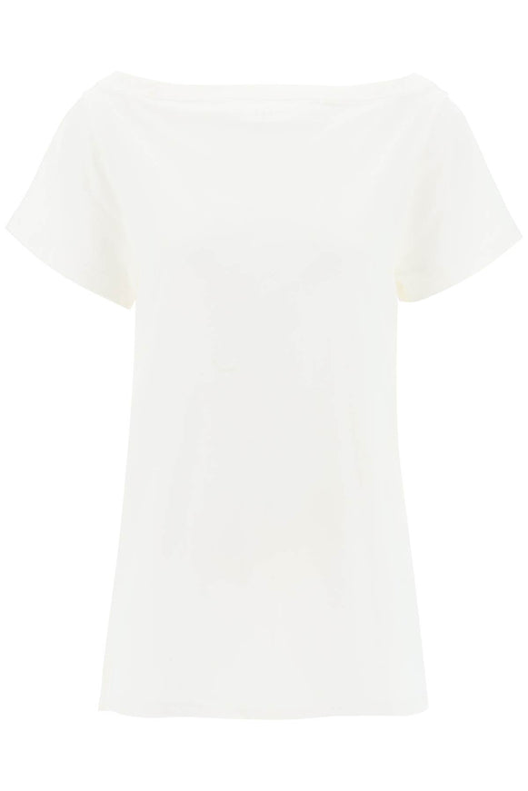 Courreges twisted body t-shirt