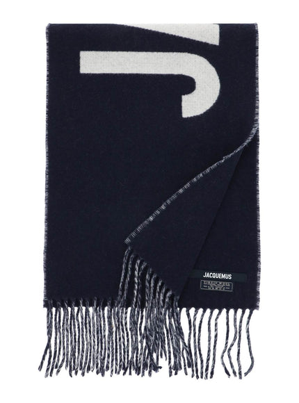 Jacquemus Logo Wool Scarf