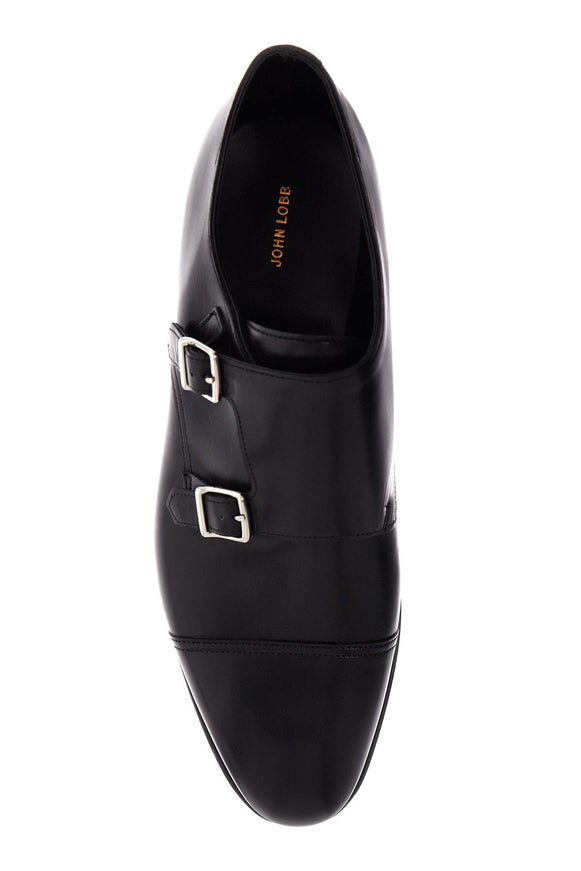 John Lobb william monk strap loafers