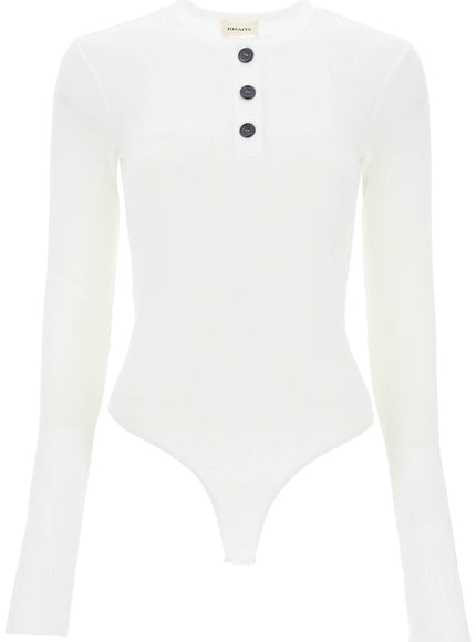 Khaite janelle ribbed bodysuit