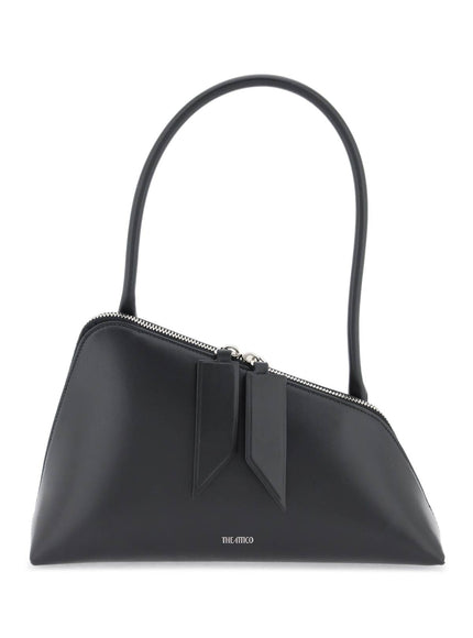 The Attico leather sunrise shoulder bag