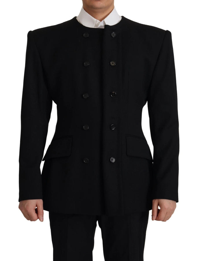 Dolce & Gabbana Men’s Wool Double-Breasted Officer Blazer
