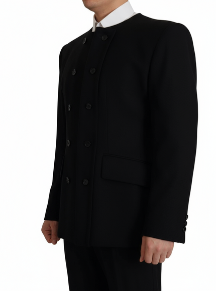 Dolce & Gabbana Men’s Wool Double-Breasted Officer Blazer