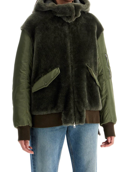 Blancha shearling insert jacket with