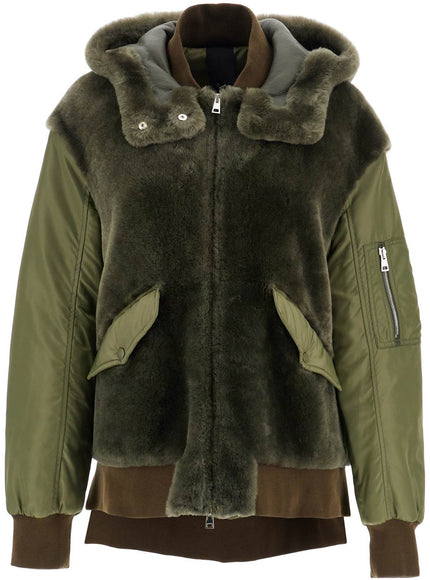 Blancha shearling insert jacket with