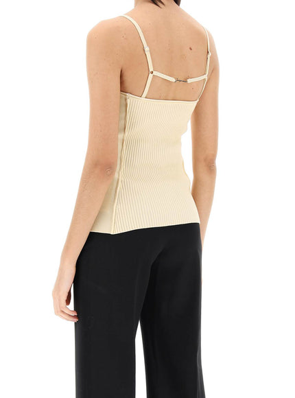 Jacquemus le haut sierra knitted top