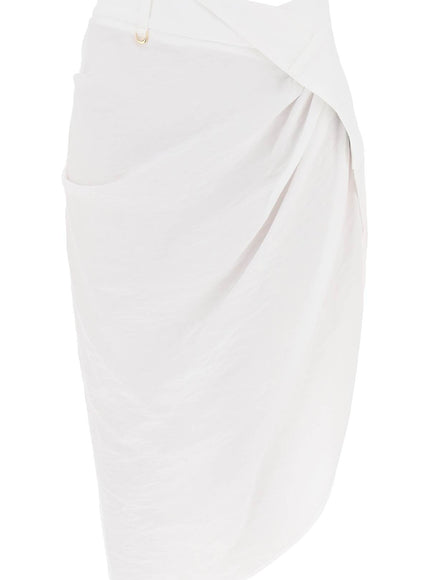 Jacquemus la jupe saudade asymmetric skirt