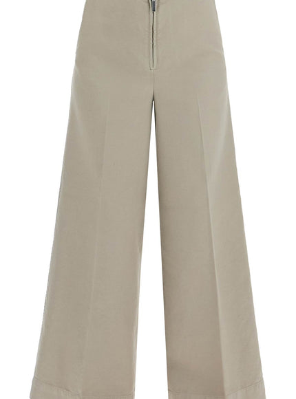 Toteme zip-front wide trousers