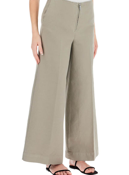 Toteme zip-front wide trousers