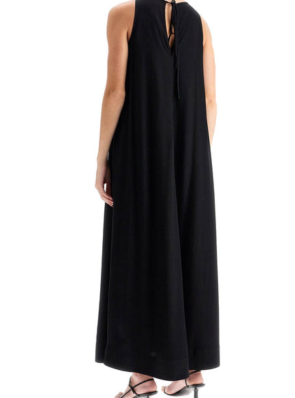 Toteme maxi dress with t-strap belt