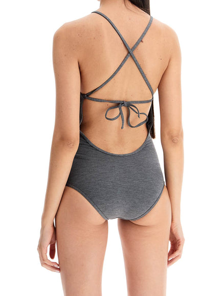 Toteme halter neck one-piece swims