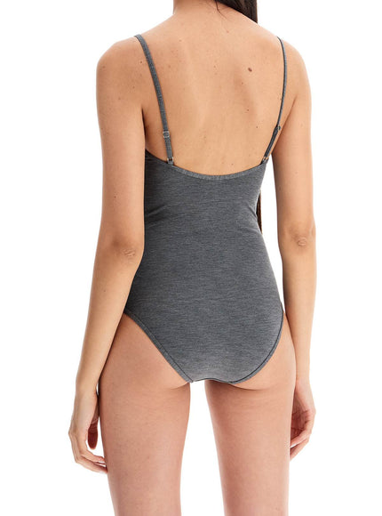 Toteme one-piece swimsuit with square neckline