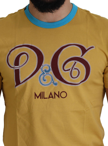 Dolce & Gabbana Sunny Milano Motif Crewneck Tee