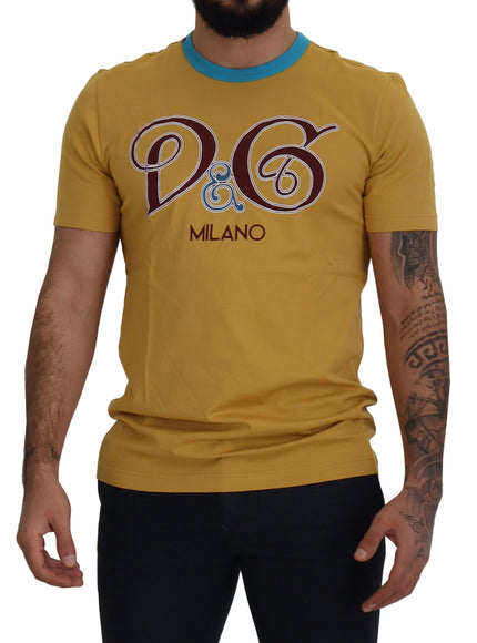 Dolce & Gabbana Sunny Milano Motif Crewneck Tee