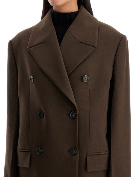 Toteme wide double-breasted coat