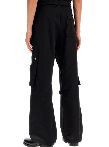 Jacquemus cargo gabardine trousers in eight